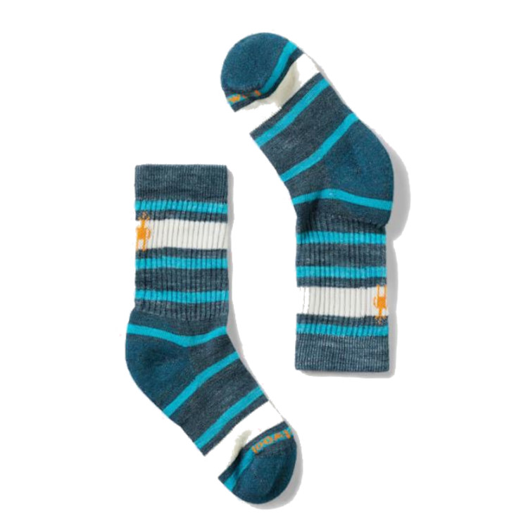Smartwool Hike Light Cushion Striped Crew Socks – Kid’s